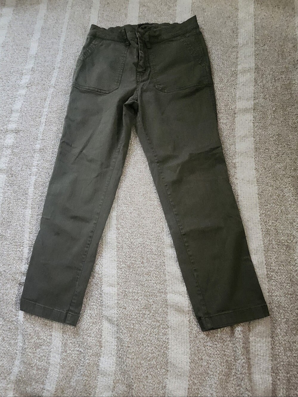 J. Crew Women's Olive Cargo Pantso